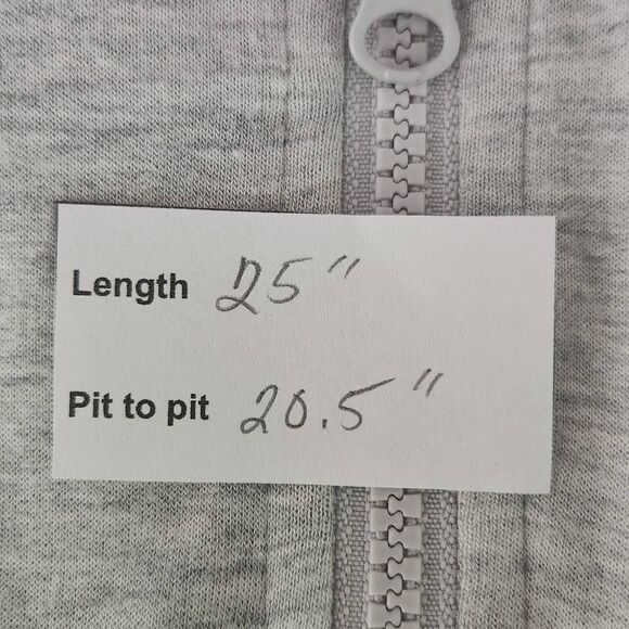 Three Dots Gray Pullover Sweatshirt Small Gray Sweatshirt Quarter-zip Pullover - Picture 9 of 9